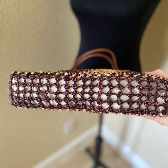 Woven Raffia Handbag - Picture 5 of 7